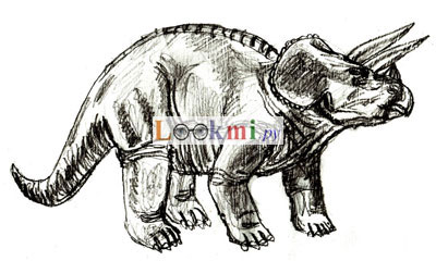 Рисунок динозавра, шаг 6